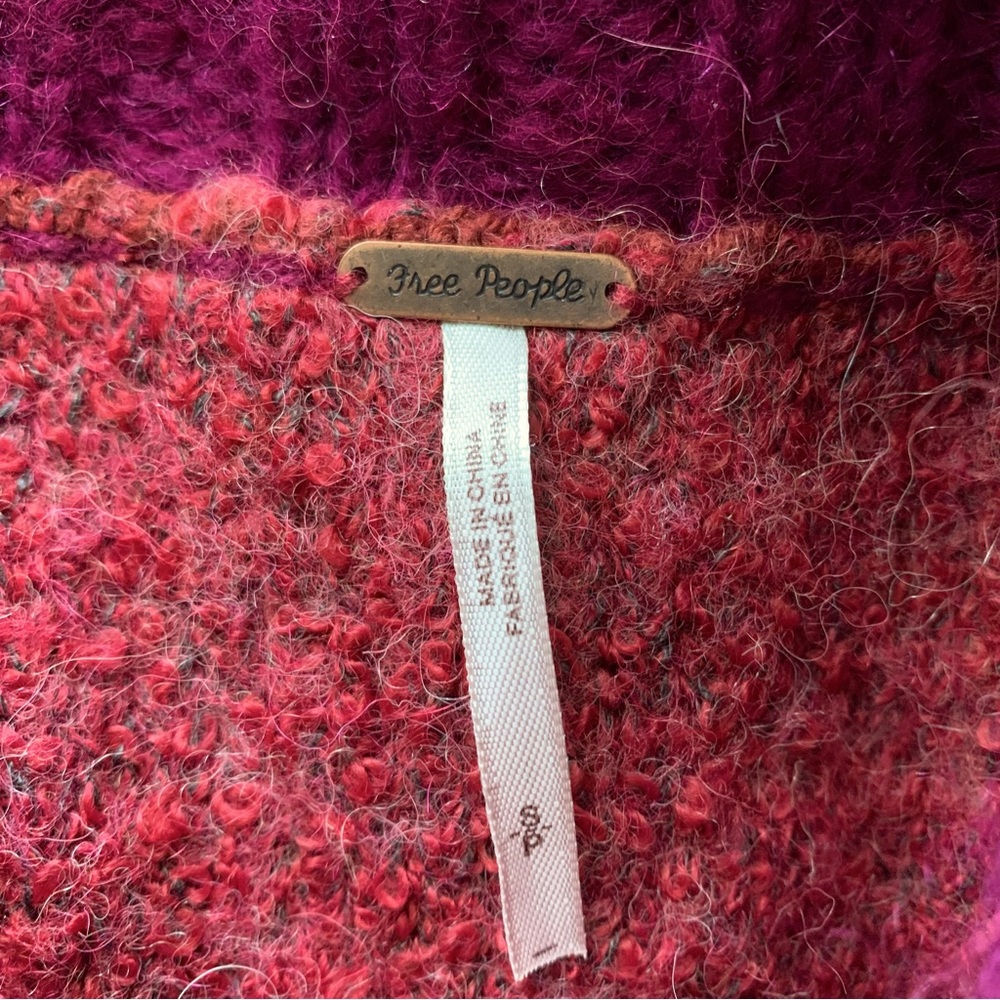 Free People Tigers Eye Turtleneck Knit Sweater - Picture 3 of 4